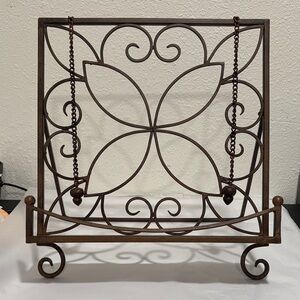 53005 southern living Napa willow house Decorative Metal Cookbook Stand